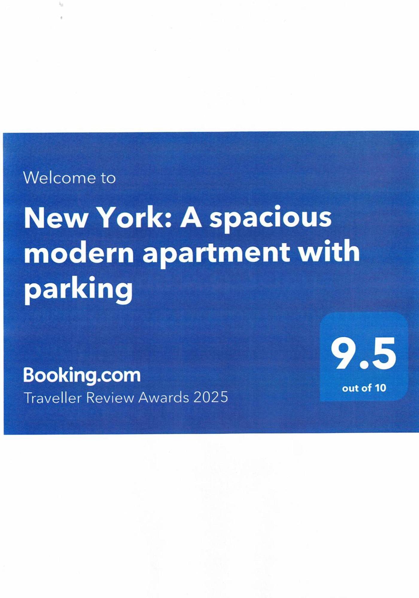 New York: A Spacious Modern Apartment With Parking Sofia Extérieur photo